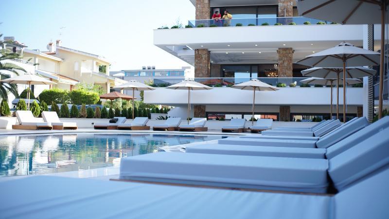 Agnes Deluxe Hotel Pefkochori Exterior foto